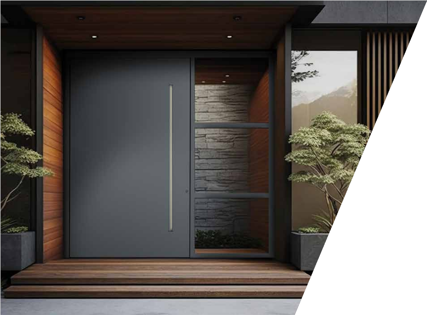 Modern Contemporary Entrance