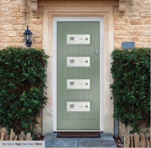 Sage Green Composite Installation