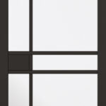 Black Greenwich Glazed Internal Door