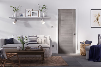 Light Grey Laminated Vancouver Internal Door