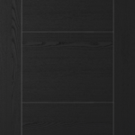 Black Ash Laminate Vancouver 5P Internal Fire Door