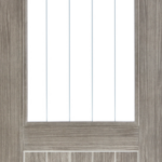 Light Grey Laminate Mexicano Glazed Internal Door