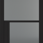 Cheslea 4L Tinted Pre-finished Black Internal Door
