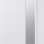 GRP Newbury White Glazed 1L External Door