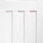 Internal White Primed DX Door with Obscure Glass