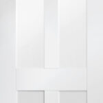 Internal White Primed Malton Shaker with Clear Flat Glass