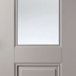 Grey Arnhem Glazed 1L Internal Door