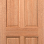 Hardwood Carolina 4P M&T Glazed External Door