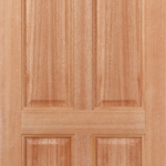 Hardwood Colonial 6P Dowelled External Door