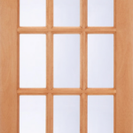 Hardwood SA 15L M&T Glazed Clear External Door