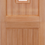 Hardwood Stable Straight Top Unglazed 1L M&T External Door