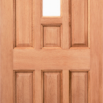 Hardwood York Unglazed 1L M&T External Door
