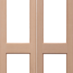 Hemlock Unglazed 2XGG Pairs External Door