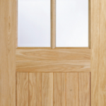 Oak Cottage Glazed 4L External Door