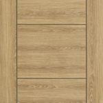 Oak Laminated Vancouver 5P Internal Fire Door