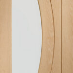 Internal Oak Salerno with Clear Glass