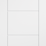 Ladder Pre-finished White Laminate Internal Fire Door