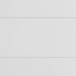 Horizontal Four Line Primed White Internal Door