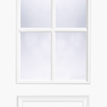 Berlin 6L Pre-finished White Internal Door