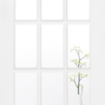 White SA Glazed 15L Internal Door