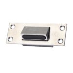 Zoo Hardware Pivot Emergency Release Door Stop, Satin Stainless Steel - VSER01S