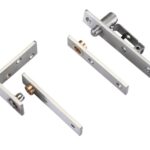 Zoo Hardware Square Pivot Hinge Set, Satin Stainless Steel - VSPS01S (sold in pairs)