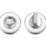 Zoo Hardware Contract Aluminium Turn & Release, Satin Aluminium - ZCA004ISA