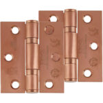 Zoo Hardware 3 Inch Grade 11 (Square OR Radius Edge) Ball Bearing Hinge, PVD Bronze - ZHSS7667S-PVDBZ (sold in pairs)