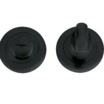 Zoo Hardware Stanza Bathroom Turn & Release, Oscuro Matt Black - ZPZ004-OMB