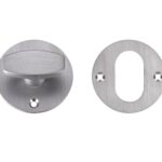Zoo Hardware UK Replacement Night Latch Turn And Release, Satin Chrome - ZURNLTSC