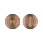 Zoo Hardware Rosso Tecnica Grade 304 Stainless Steel Bathroom Turn & Release, PVD Satin Bronze - RT004PVDBZ