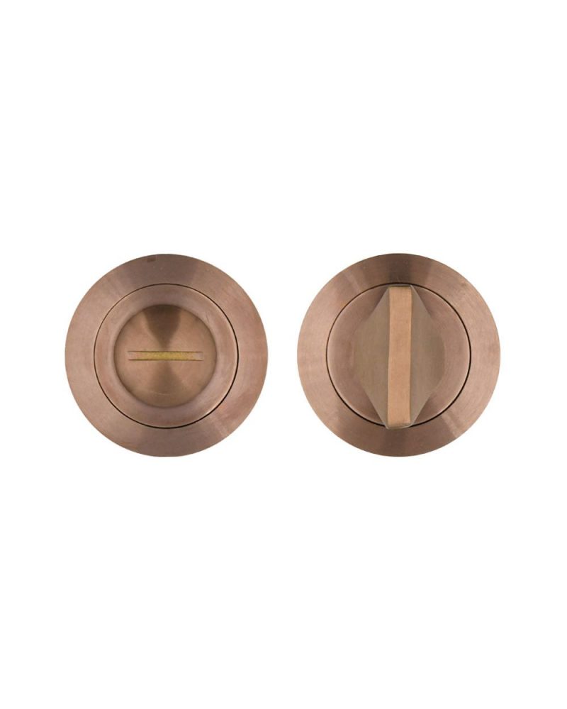 Zoo Hardware Rosso Tecnica Grade 304 Stainless Steel Bathroom Turn & Release, PVD Satin Bronze - RT004PVDBZ - Image 1