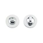 Zoo Hardware ZCS Architectural Bathroom Turn & Release With Indicator, Polished Stainless Steel - ZCS004IPS