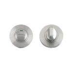 Zoo Hardware ZCS Architectural Bathroom Turn & Release With Indicator, Satin Stainless Steel - ZCS004ISS