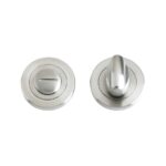Zoo Hardware ZPS Bathroom Turn & Release, Satin Stainless Steel - ZPS004SS