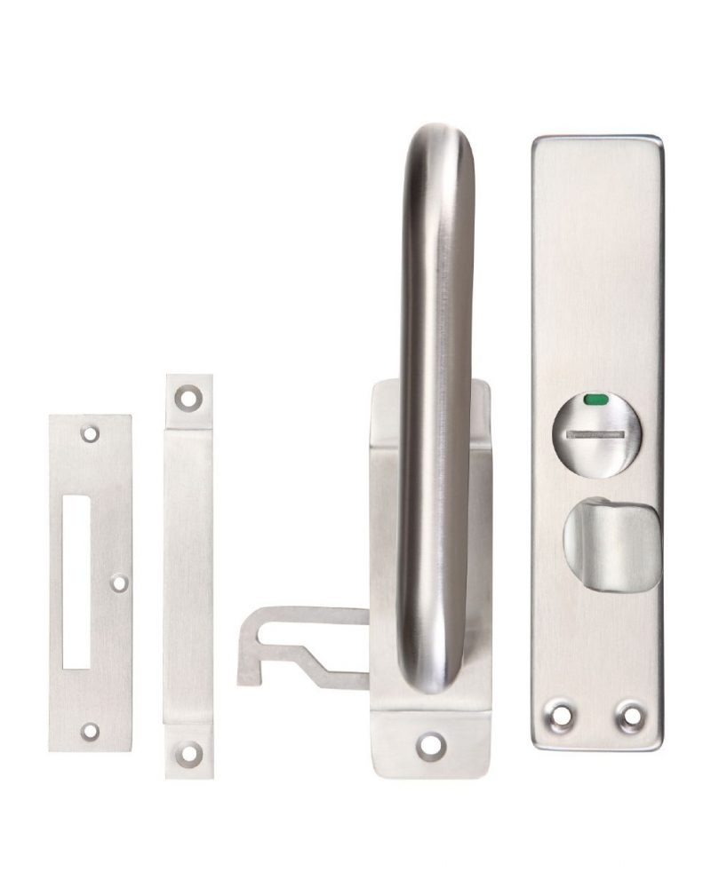 Zoo Hardware ZPS Facility Indicator Door Handle, Satin Stainless Steel - ZPS100SS - Image 1