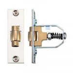 Zoo Hardware Adjustable Roller Latch (76mm), Polished Nickel - ZRL76PN