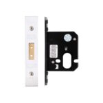 Zoo Hardware Oval Dead Lock (67.5mm OR 79.5mm), Satin Stainless Steel - ZUKD64OPSS