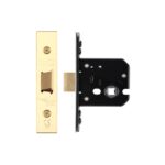 Zoo Hardware Flat Latch (67.5mm, 79.5mm OR 105.5mm), PVD Stainless Brass - ZUKF64PVD