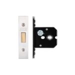 Zoo Hardware Flat Dead Bolt (67.5mm, 79.5mm OR 105.5mm), Satin Stainless Steel - ZUKFD64SS