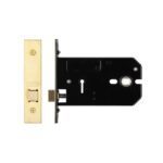 Zoo Hardware Horizontal Latch (127mm OR 152mm), PVD Stainless Brass - ZUKH127PVD