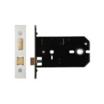 Zoo Hardware Horizontal Bathroom Lock (127mm OR 152mm), Satin Stainless Steel - ZUKHB127SS
