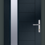 Designer Monza 2 Augusta Long Left Anthracite Grey External Composite Door