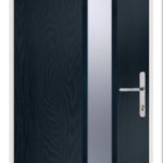 Contemporary Forest Hills Long Left Anthracite Grey External Composite Door