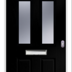 Traditional Troon Black External Composite Door