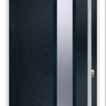 Contemporary Forest Hills Long Left Anthracite Grey External Composite Door
