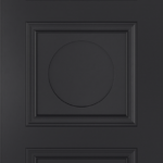 Black Antwerp Internal Fire Door