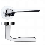 Ironmongery Carina Polished Chrome Tone Handle Hardware Pack