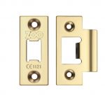Zoo Hardware Face Plate And Strike Plate Accessory Pack, PVD Stainless Brass - ZLAP01PVD