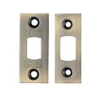 Zoo Hardware Face Plate And Strike Plate Accessory Pack, Florentine Bronze - ZLAP02FB